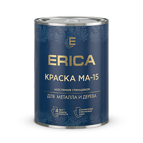 БЕЛАЯ 1,8 кг МА-15 краска масляная глянцевая ERICA (6)
