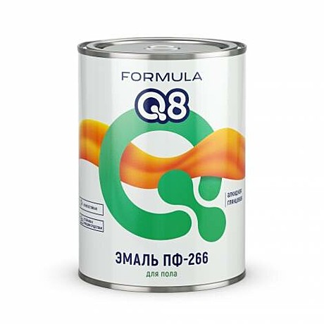 светлый орех  0,9 кг FORMULA Q8 Эмаль ПФ-266 (14)