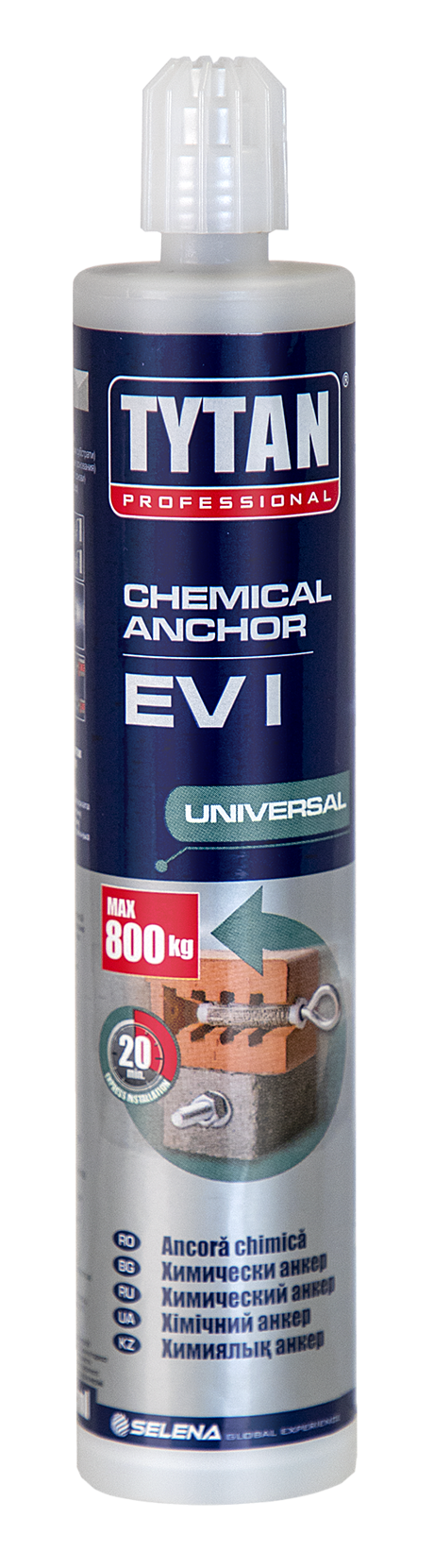Анкер химический универсальный EV-I ТИТАН 300 мл, 94906/16579