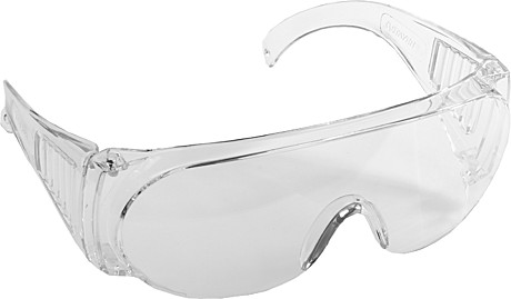 Защитные очки STAYER MX-3, открытого типа, прозрач., монолинза с доп. боковой защитой и вентиляцией