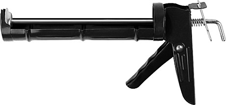 Пистолет д/герметика STAYER STANDARD, полукорпусный, глад.шток, 0660