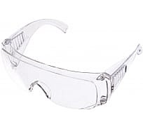 Очки защитные DEXX, прозрачные, поликорб.монолинза с бок. вентиляцией, 11050_z01/02