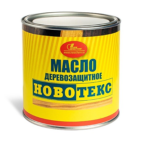 Масло деревозащитное 0,75 л флакон НОВОТЕКС НБХ (12)