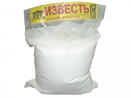 Известь-паста 4кг (5) Монитор  бр=4