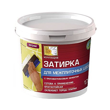 Затирка Коллекция серая 1,7 кг (12) Ижевск