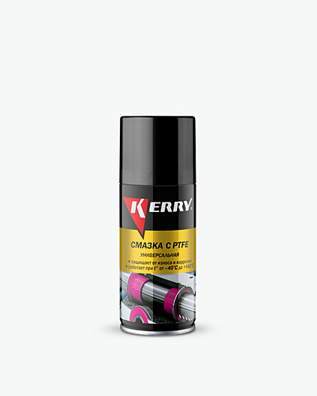 Смазка универсальная тефлоновая (с PTFE) 210 мл KERRY (12)