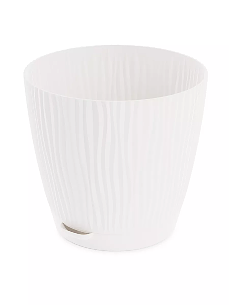 Горшок для цветов 3,7л Бриз (белый)