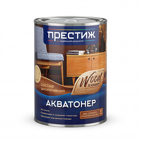 Состав  АКВАТОНЕР эбеновое дерево 0,9 л д/л (6)
