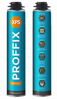 Клей-пена PROFFIX XPS 850 мл (12)