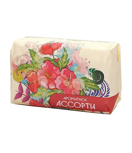 Мыло туалетное «Душистое облако», Ординарное Ароматное ассорти, 90 г (63)