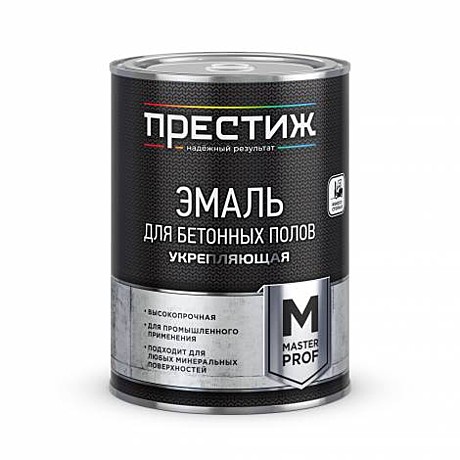 КОРИЧНЕВАЯ Престиж М Эмаль ДЛЯ БЕТОННЫХ ПОЛОВ  4,0 кг