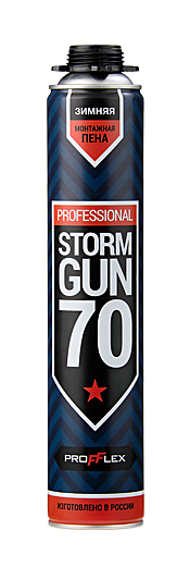 Пена монтажная профф. Storm Gun 70л Зима (12)