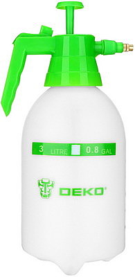 Опрыскиватель ручной, объем ЛАЗУРИТ 3 л, помповый механизм, метал. наконечник, 011483