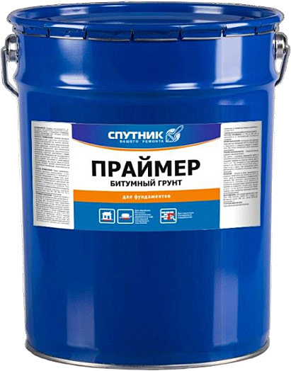 Грунт битумный (праймер) СПУТНИК 10л Ижевск