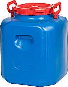 Бочка 50 л Дачная квадратная Цветная, РАДИАН