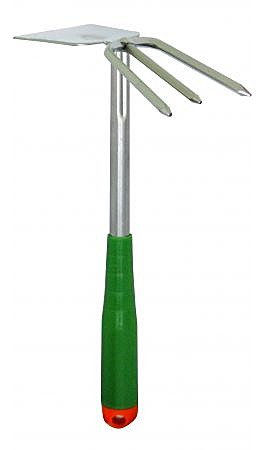 инструмент садовый Мотыжка комбинированная,  (1 шт)  GREEN BELT - 25 шт/кор