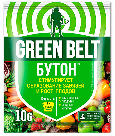 Бутон (5 г/кг гиббереллиновых кислот натриевые соли) (уп 2 шипуч.табл)  GREEN BELT - 48 шт/