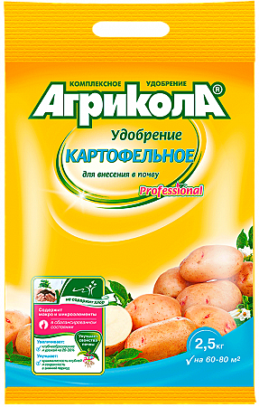 Удобрение Картофельное для внесения в почву Агрикола (пак 1 кг)  АГРИКОЛА - 20 шт/кор