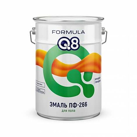 желто-коричневый  5,5 кг FORMULA Q8 Эмаль ПФ-266