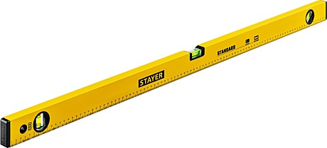Уровень с линейкой STAYER STANDARD, 1000 мм, (3460-100)